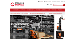 Desktop Screenshot of garrisontoyota.com